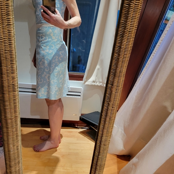 Strapless blue summer dress - Picture 8 of 8